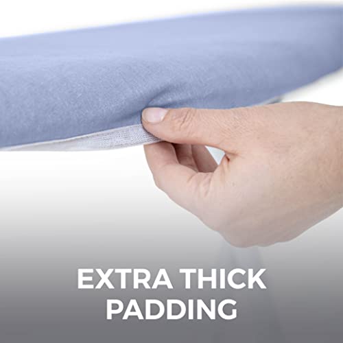 HOME GENIE Ironing Board Cover, Silicone Coating, Full Size Scorch