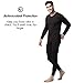 LAPASA Men's Heavyweight Thermal Underwear Long John Set Fleece Lined Base Layer Top and Bottom M24