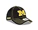 NCAA Michigan Wolverines College Crux Line Neo 39THIRTY Stretch Fit Cap, Medium/Large, Black