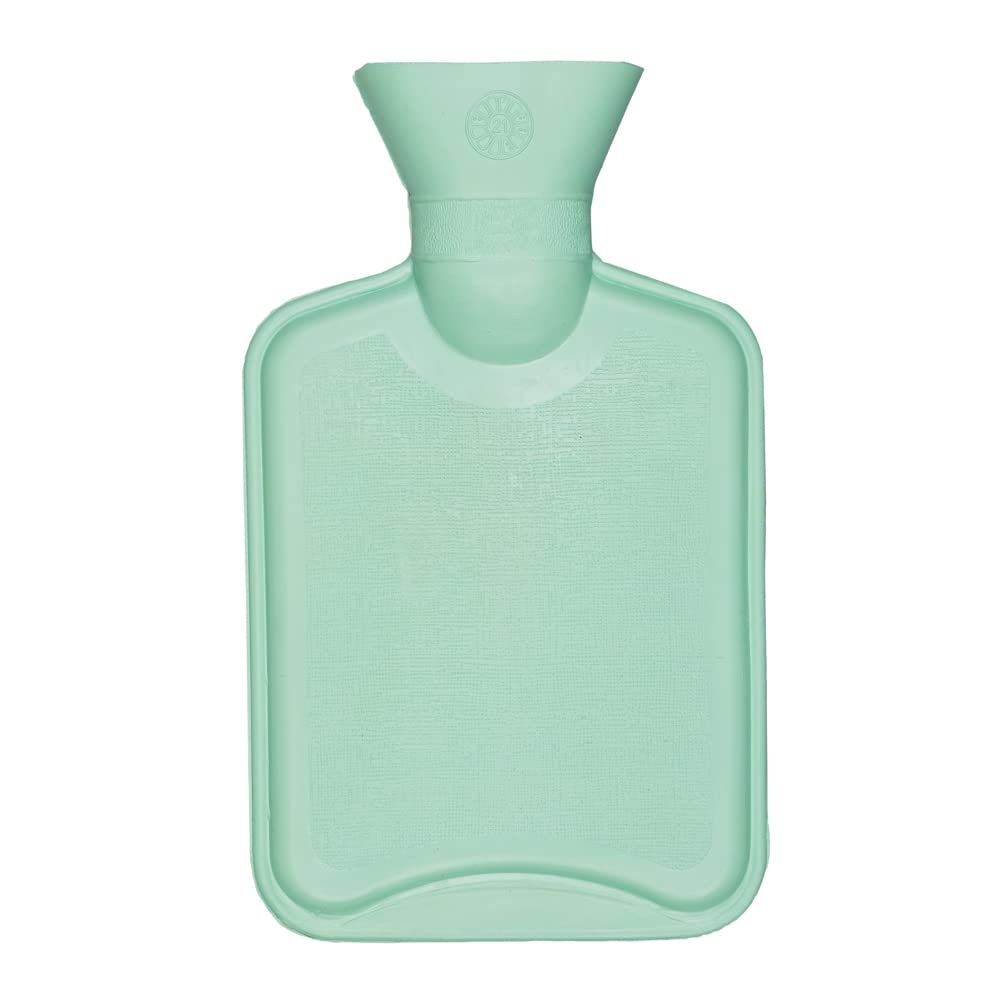 Invero Hot Water Leak-Proof Bottle 1 Litre - Ideal for Pain Relief for Waist, Back, Neck, Legs, Shoulders or for Cosy Winter Cold Nights