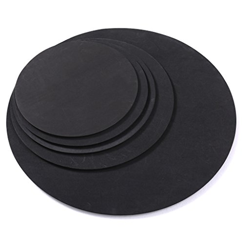 Abicial 10pcs Bass Snare Drum Sound Off Mute Silencer Drumming Rubber Practice Pad Set - Thumbnail 7