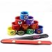 USA WOLF Superhero Slap Bracelet,Boys & Girls Birthday Party Favors and Party Supplies, Superhero Slap Bracelet for Kids School Classroom Rewards, Absolutely Favorite Novelty Toy (24 pcs)