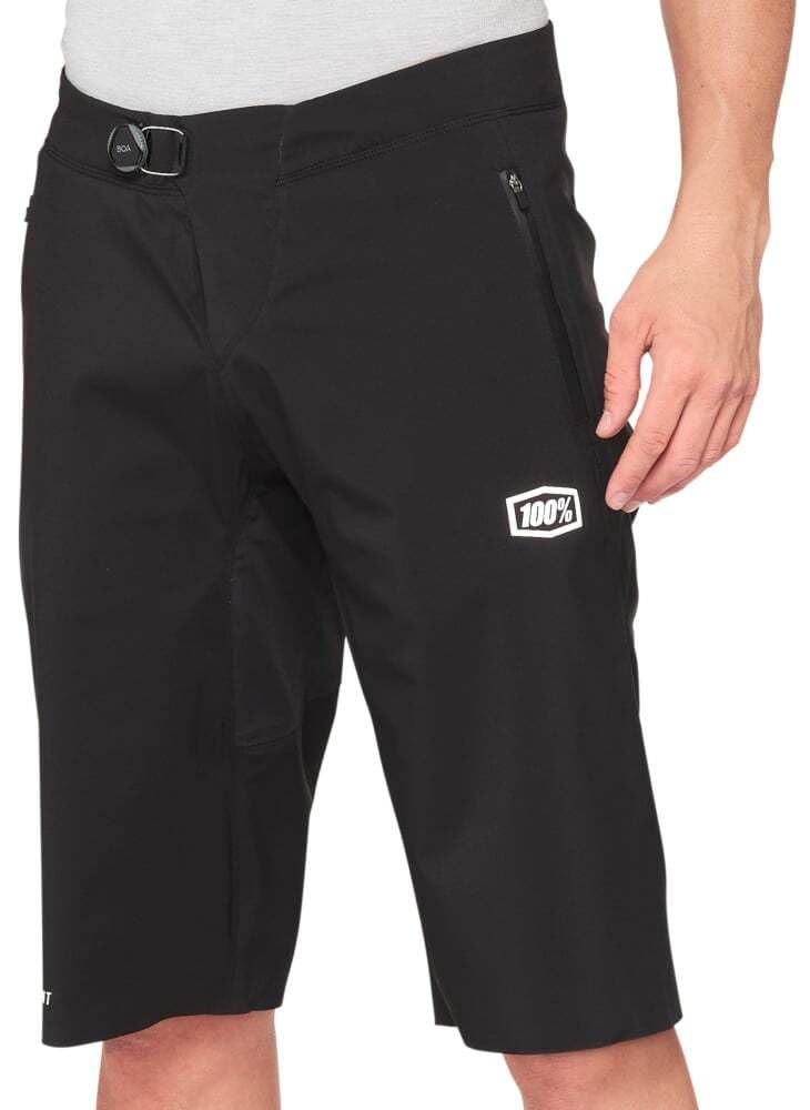 100% MTB WEAR Hydromatic Black-32, Shorts Black (Black), 6