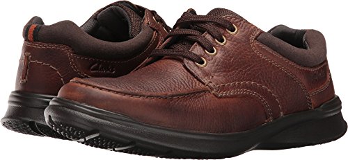 CLARKS Men's Cotrell Edge Oxford, Tobacco Oily, 10.5 W US