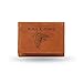 Rico Industries NFL Embossed Leather Trifold Wallet, Atlanta Falcons