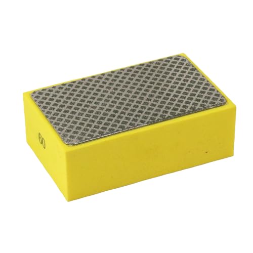 SK11(エスケー11) ダイヤモンド研磨ブロック #60 約96×60×32mm 乾湿両用 石材や金属の研磨・修正、タイルやガラスのバリ取り・修正など