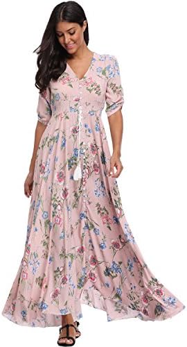 Flowy Bohemian Beach Party Dresses 