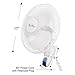 Simple Deluxe Household Quiet 16-Inch Digital Wall Mount Oscillating Exhaust Fan with Remote and Built-in Timer, 1 pack, white