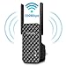 WiFi Range Extender - 300Mbps WiFi Repeater, 2.4GHz Wireless Signal Booster, Easy Set-Up Network Extender N300 Coverage up to Whole Home Perfect for Apartment/Small House/Garage etc.