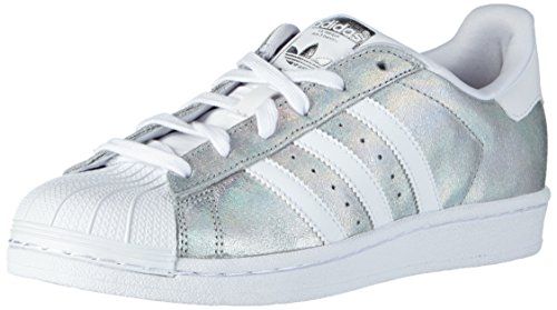 adidas superstar silver holographic
