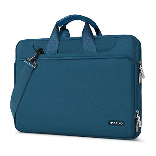 MOSISO 360 Protective Laptop Shoulder Bag Compatible with MacBook Pro 16 inch 2021 2022 M1 A2485
