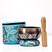 PANDA LIFESTYLE Tibetan Singing Bowl Set | Traditional Bronze Mantra Design with Cushion, Mallet, and Storage Box for Mediation, Yoga and Healthy Lifestyle | Perfect Gift