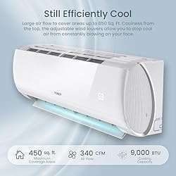 TOSOT 9,000 BTU Mini-Split Air Conditioner, Wifi