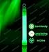 Emergency/Camping Green Glow sticks 6″ – Over 12 Hours of Premium Bright Light – Shelf-Life:3 Years – Eco-Friendly – safe – water-proof – non-toxic – non-flammablethumb 1