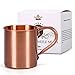 Koppu Premium Pure Solid Moscow Mule Copper Mug 16 oz