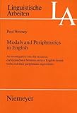 Modals and Periphrastics in English, Westney, Paul, 3484303395