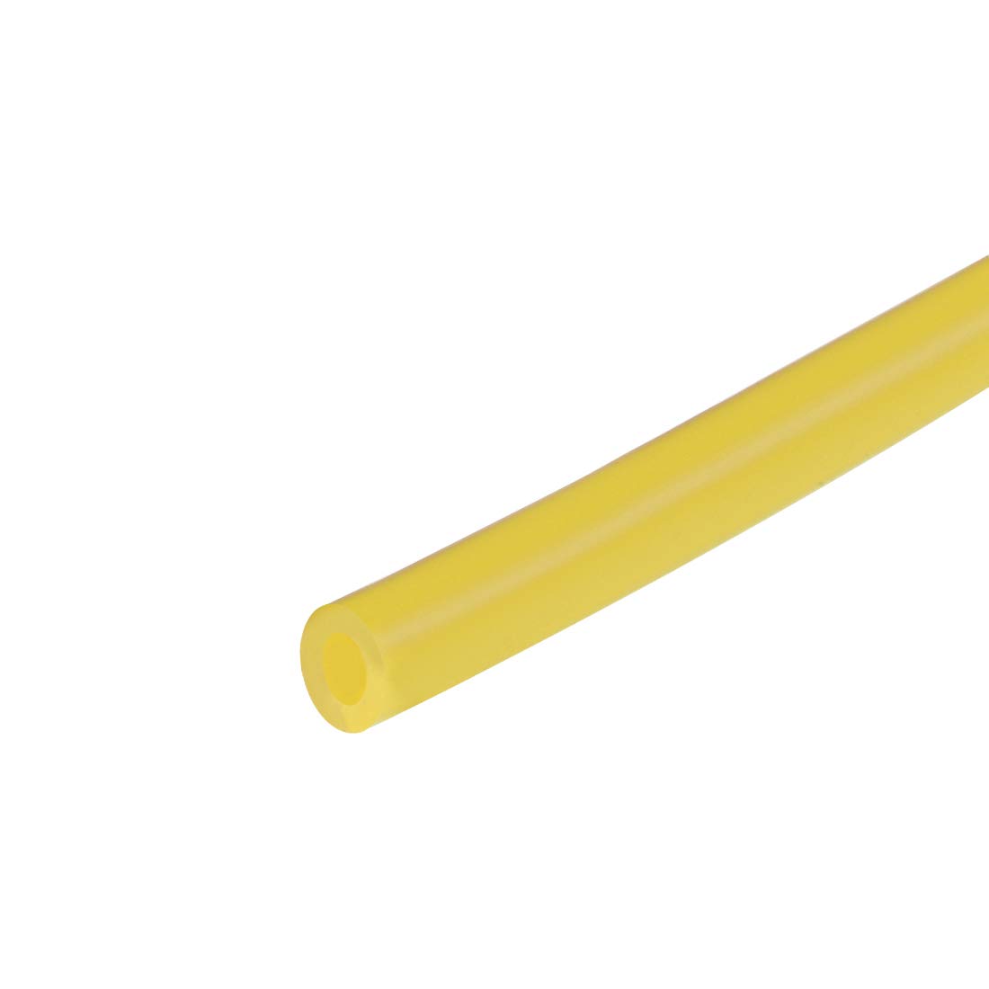 sourcing map Silicone Tubing 4mm ID X 8mm OD 1m Silicone Rubber Tube Air Hose Water Pipe for Pump Transfer Yellow