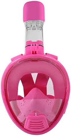 Snorkel-FREE Snorkel Dive Mask 2nd Gen, Full Face, Free your Mouth and Nose, Unobstructed 180 degree View with Anti-Fog and Double Air Flow Technology Prevents Water Leaking While Submerged