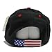 Military imagine Trump 2020 Black Cap US Flag Keep America Great hat President