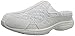 Easy Spirit Women's Traveltime Mule, Light Grey/Light Grey Suede, 8 M US
