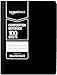 Amazon Basics College Ruled Composition Notebook, 100 Sheets, Solid Black, 12-Pack