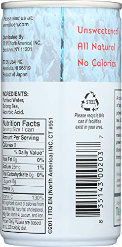ITO EN, TEA OOLONG SHOT, 6.4 FL OZ
