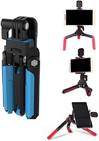 Iwonderful Iphone 7 / 7 Plus, Iphone 6/ 6 Plus ,Sumsung Note/Galaxy 360 Degree Rotation Multipurpose Tripod Stand Holder , Adjustable Mount for Camera/Tablet Blue
