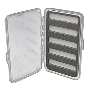 Htipdfg Boîte De Pêche Fly Box Stockage Des Appâts Boîte Pêche à La Mouche Boîte Crochet Boîte Emballage Transparent étanche Route Sous-box Sequin Box équipement De Pêche De Vitesse Boîte à Appâts