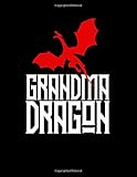 Grandma Dragon: Dragon Family Red 2019 Calendar Weekly Planner To Do List Organizer Book 8.5