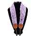 LIFEMATE Scarf Camera Strap,DSLR Camera Strap Universal Neck Strap,Fabric of Bohemia Floral Scarf Camera Strap (Ink Painting Purple)