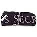 Victoria's Secret Limited Edition Black with Pink Script Logo Soft Cozy Throw Blanket with Fringes