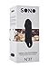 SONO No.37 Stretchy Thick Penis Extension, Black