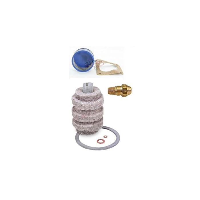 Buy Oil Burner Tune Up Kit 1.00 Gallon 80° Hollow Nozzle, 1A30 Original Wool (Felt) Oil Filter
