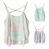 DZT1968(TM)Women Summer Shirts Sleeveless Sling Chiffon Blouses Vest Tops