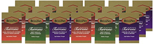 Bellino Assorted Torrone (Nougat) Candy, 7.62 Ounce Box