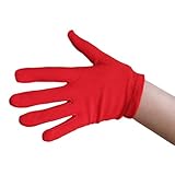 SeasonsTrading Child Red Costume Gloves ~ Halloween Costume Accessory (STC12101)