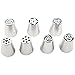 Signstek 7PCS Stainless Steel Cake Decoration Nozzles DIY Icing Piping Pastry Cookies Making Bakery Tips