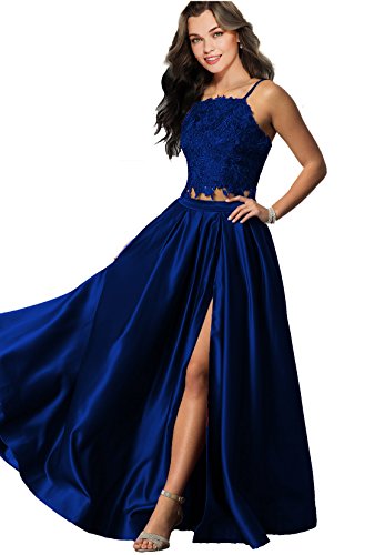 blue formal evening gowns