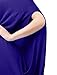 NE PEOPLE Womens Wide Round Neck Poncho Kaftan Maxi Handkerchief Hem Dress S-3XL