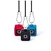 Minisuit Pendent Case for Polaroid Cube HD with Necklace Lanyard and Carabiner Clip - Black