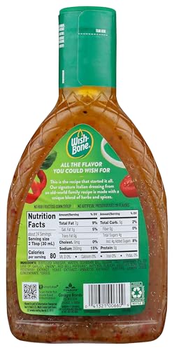 WISH-BONE SALAD DRESSING, ITALIAN, 24 OZ