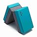 Heathyoga Yoga Blocks 2 Pack with Strap, High Density EVA Foam Yoga Block and Yoga Strap Set to Support and Improve Poses and Flexibility (Turquoise)