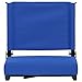Flash Furniture Grandstand Portable Stadium Seat for Bleachers or Benches, Folding Padded Stadium Chair with Carrying Handle, 500 lb. Weight Capacity, Blue