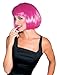 Rubie's Costume Hot Pink Super Model Wig, Hot Pink, One Size