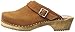 MIA Shoes Alma Womens Leather Clogs with Heels
