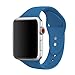 AdMaster Silicone Apple Watch Band and Replacement Sport iwatch Accessories Bands Series 3 2 1 Royal Blue 42mm M/L