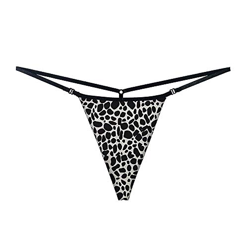 41YYUM9LsiL QHKS Tanga de leopardo y cuerdas G sin costuras, con parte trasera en T para mujer, cintura baja, talla XL, leopardo, G… QHKS Tanga de leopardo y cuerdas G sin costuras, con parte trasera en T para mujer, cintura baja, talla XL, leopardo, G… - Imagen 4