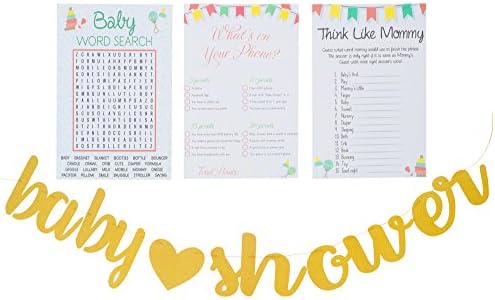 Planet Mango Baby Shower Games for Girls and Boys