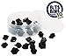 30 BitsBins PODS, Round Storage Containers for Game Pieces, Measures 2.5