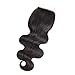 10A Human Hair Body Wave Unprocessed Virgin Free Part Brazilian Body Wave Lace Natural Color (8Inch)